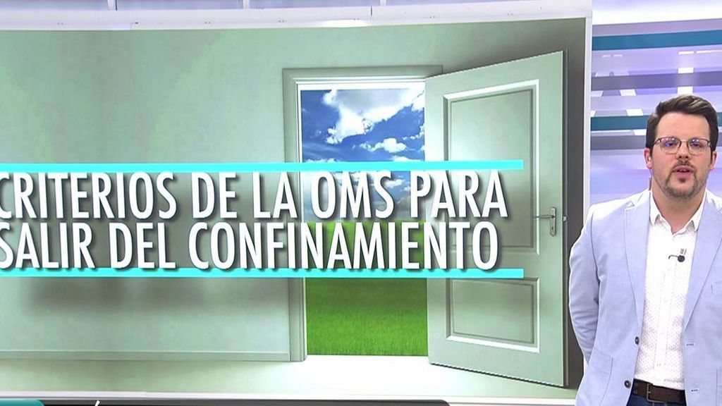 España no cumple las medidas fijadas por la OMS para salir del confinamiento