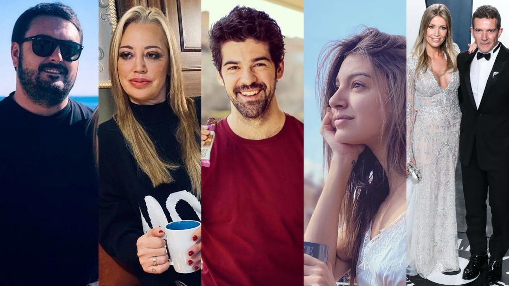 Alejados por decreto: Las parejas de famosos que viven el confinamiento separadas