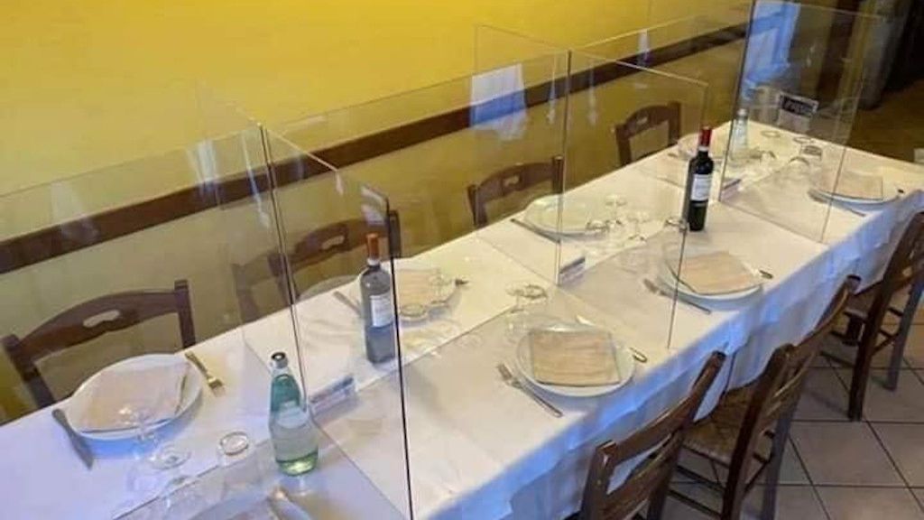 Mamparas restaurante