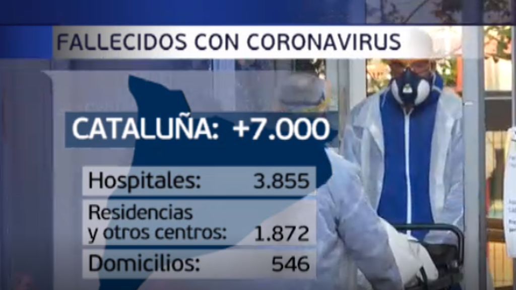 Cataluña duplica las cifras oficiales
