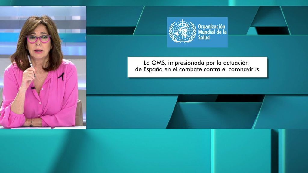 Ana Rosa: "La OMS está haciendo porque se le ponga en cuestión"