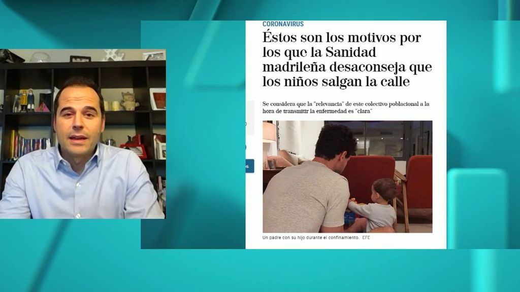 Ignacio Aguado: "España es el país con más restricciones para los niños"