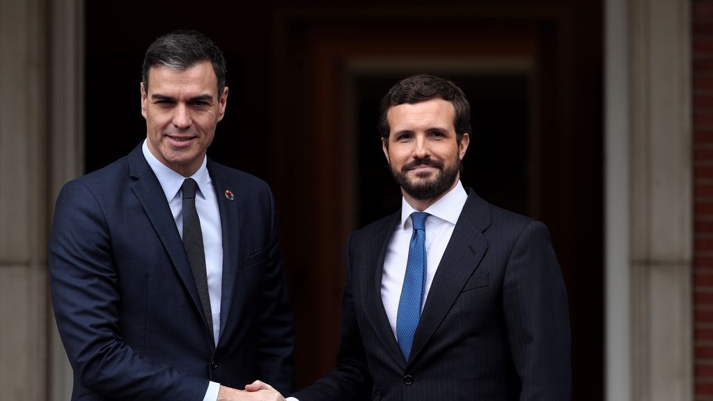 Habrá reunion Sánchez- Casado: el lunes a las 11 por videoconferencia Habrá reunion Sánchez- Casado: el lunes a las 11 por videoconferencia