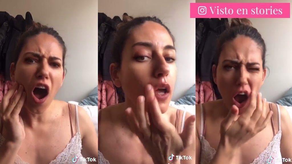 Nuria Marín se depila el bigote en directo