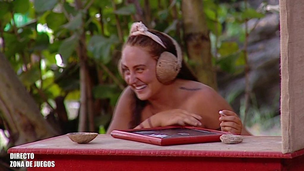 Rocío Flores en la prueba del 'Coco Quiz'