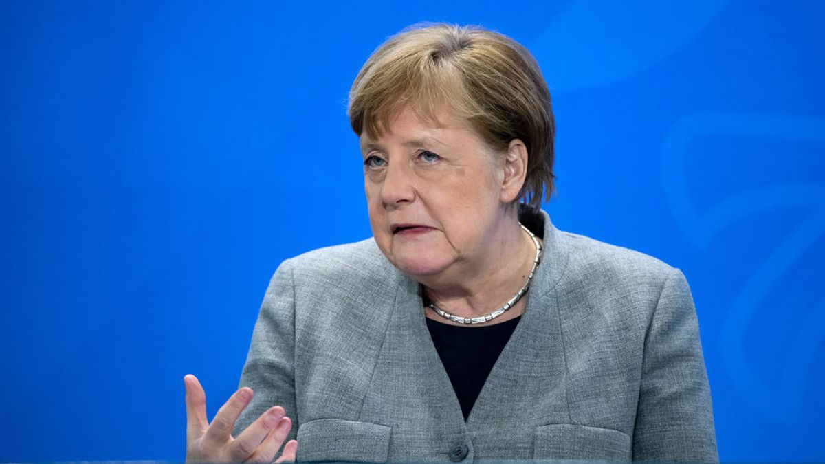 Merkel rechaza el lenguaje bélico para enfrentarse al virus Merkel rechaza el lenguaje bélico para enfrentarse al virus
