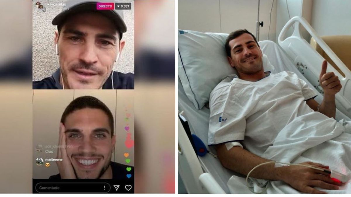 Iker Casillas cuenta a Bartra cómo fueron los primeros momentos tras el infarto: "No sabía cómo reaccionar" Iker Casillas cuenta a Bartra cómo fueron los primeros momentos tras el infarto: "No sabía cómo reaccionar"