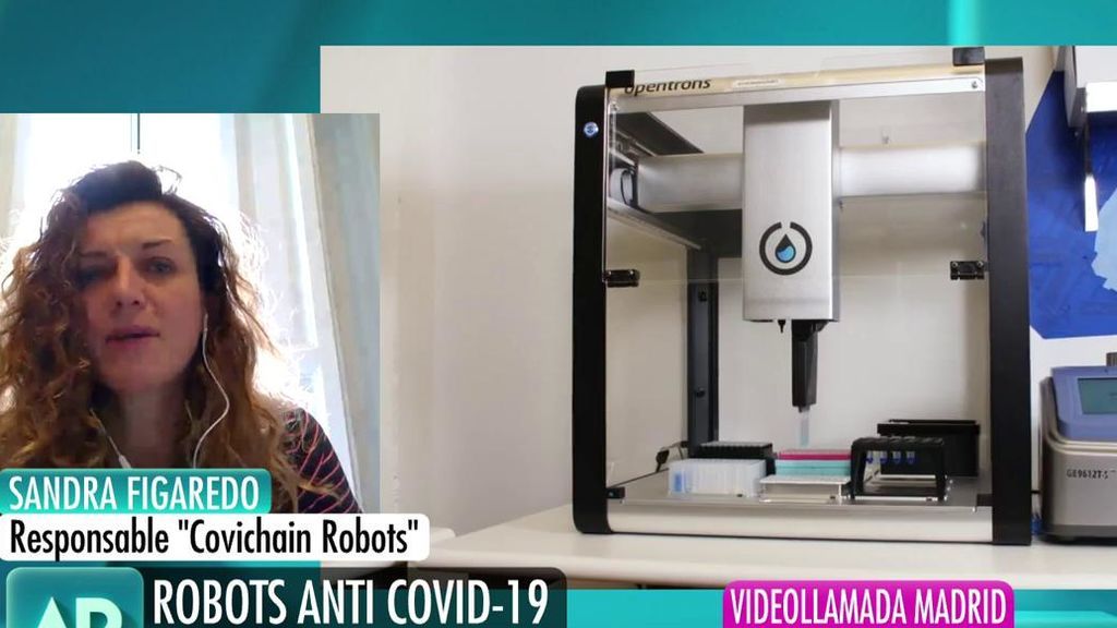 5 amigos logran traer a España robots para hacer test masivos del coronavirus