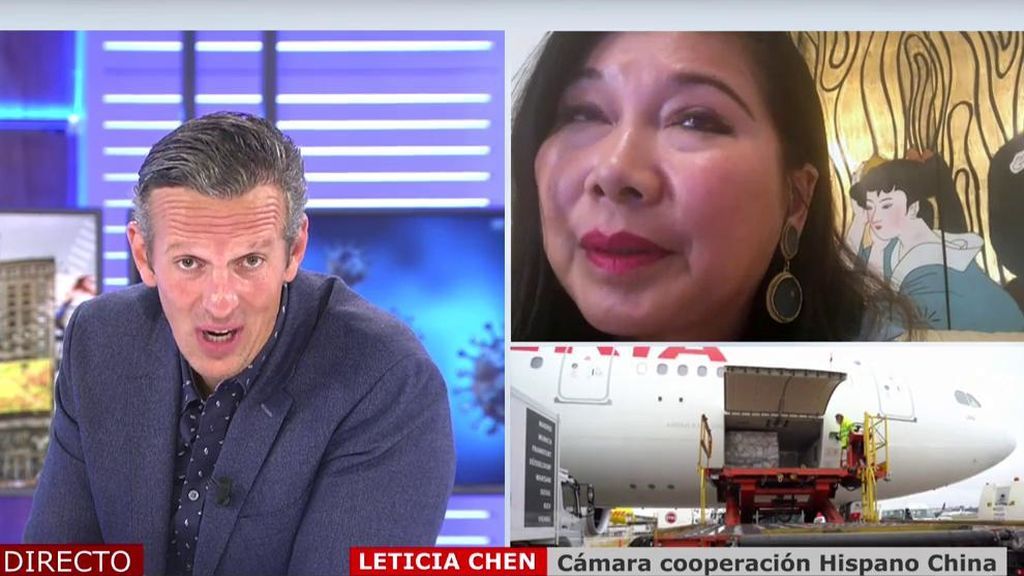 Joaquín Prat le pide cuentas a Leticia Chen por las mascarillas defectuosas: “Nos la habéis colado”