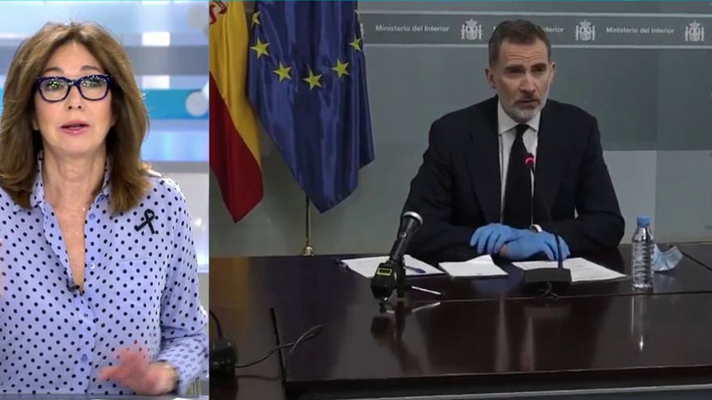 Ana Rosa Quintana responde al polémico tuit de Pablo Iglesias criticando al Rey: "Le prefiero en uniforme que con chándal"