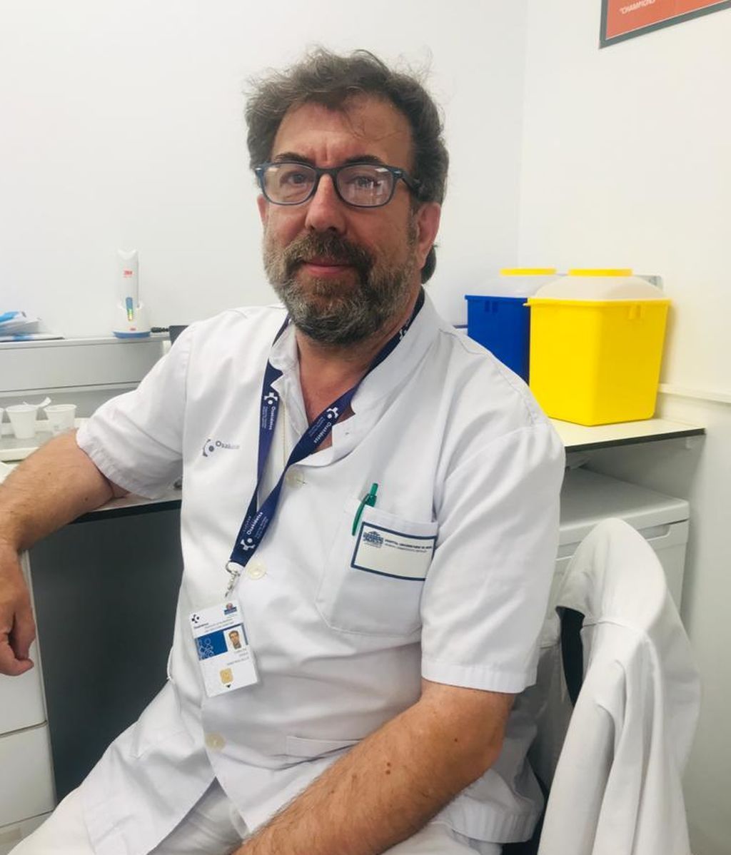 Dr. Carlos Egea, Neumólogo de IMQ