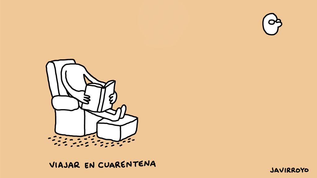 La viñeta de Javirroyo: viajar a través de los libros para celebrar su gran día