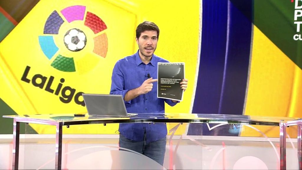 Pablo Pinto, en un momento del programa.