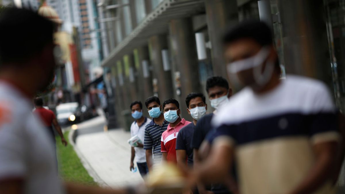 Los contagios en Singapur se disparan hasta los 6.000 tras la segunda ola provocada por casos importados Los contagios en Singapur se disparan hasta los 6.000 tras la segunda ola provocada por casos importados
