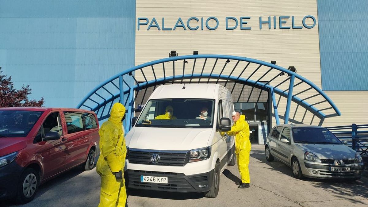 La Comunidad de Madrid cerrará el miércoles la morgue instalada en el Palacio de Hielo