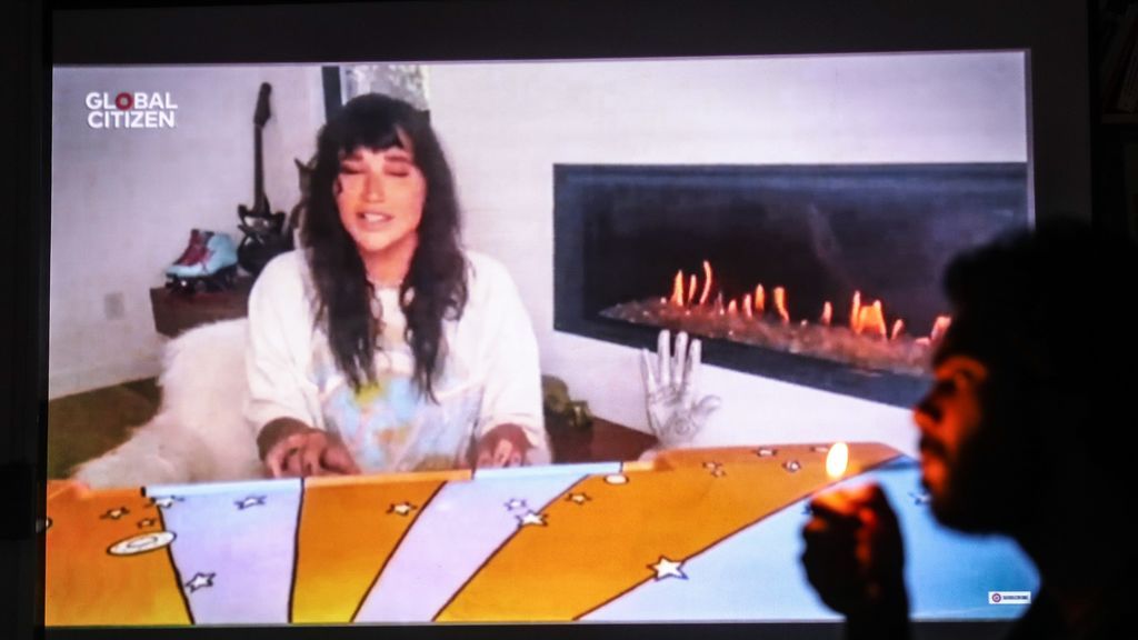 Kesha en el concierto 'One World: Together At Home'