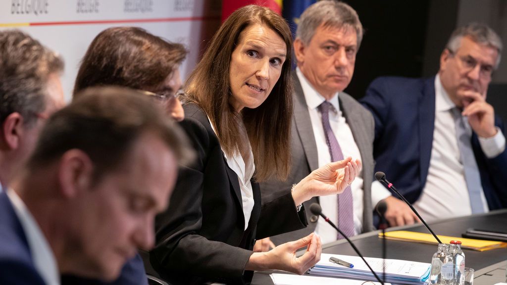 Sophie Wilmès, primera ministra de Bélgica