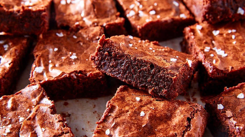 Brownie tradicional.