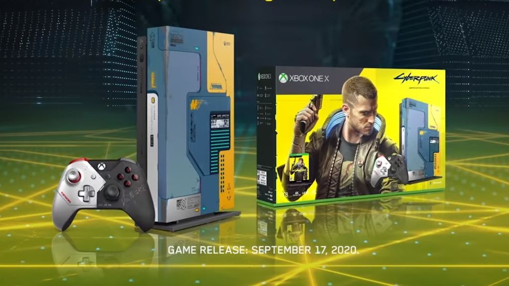 Xbox One X de Cyberpunk 2077