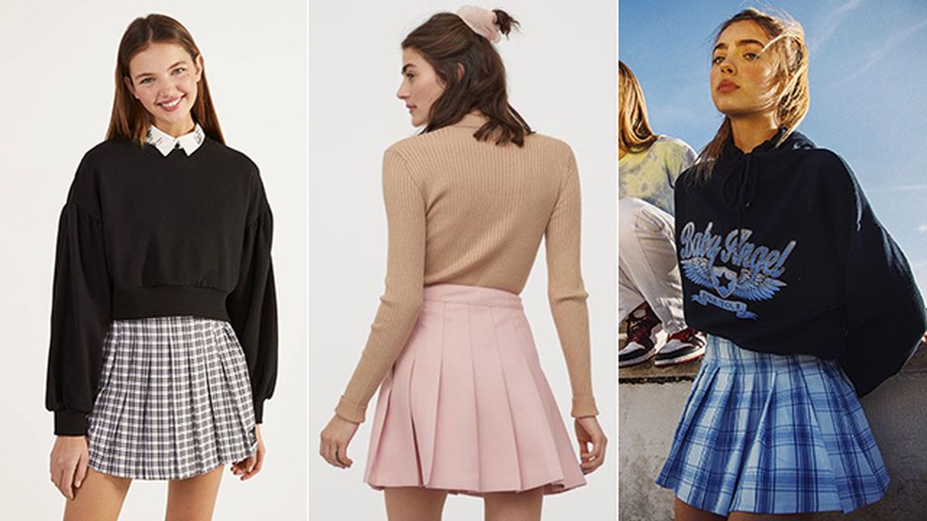 Faldas de Bershka, H & M y Subdued