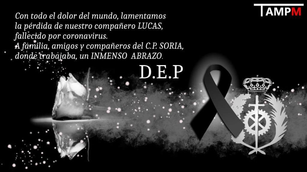 Fallece por coronavirus Lucas Fernández Pacheco, jefe del centro penitenciario de Soria Fallece por coronavirus Lucas Fernández Pacheco, jefe del centro penitenciario de Soria