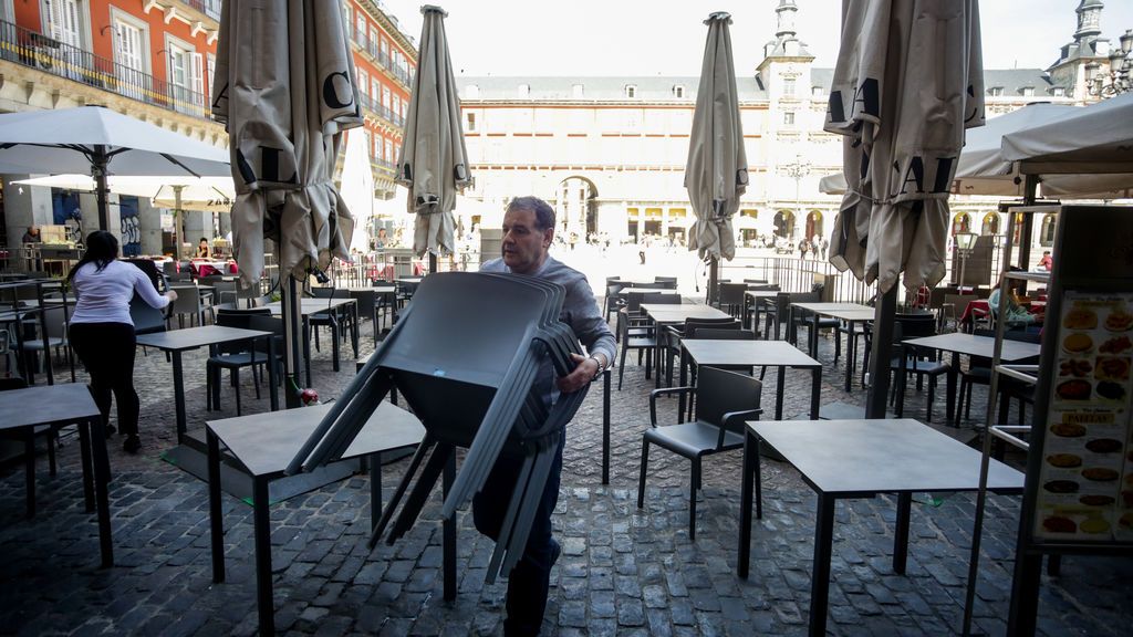 Bares y restaurantes de Madrid confían en abrir a principios de junio con más espacio en las terrazas Bares y restaurantes de Madrid confían en abrir a principios de junio con más espacio en las terrazas