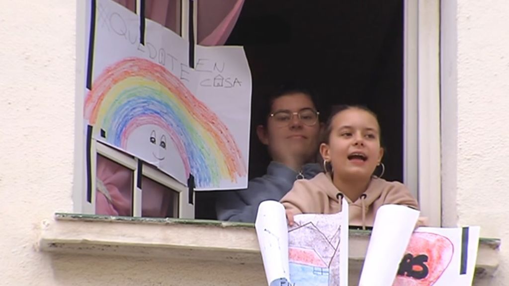 Los niños, deseando saber cómo podrán salir a la calle