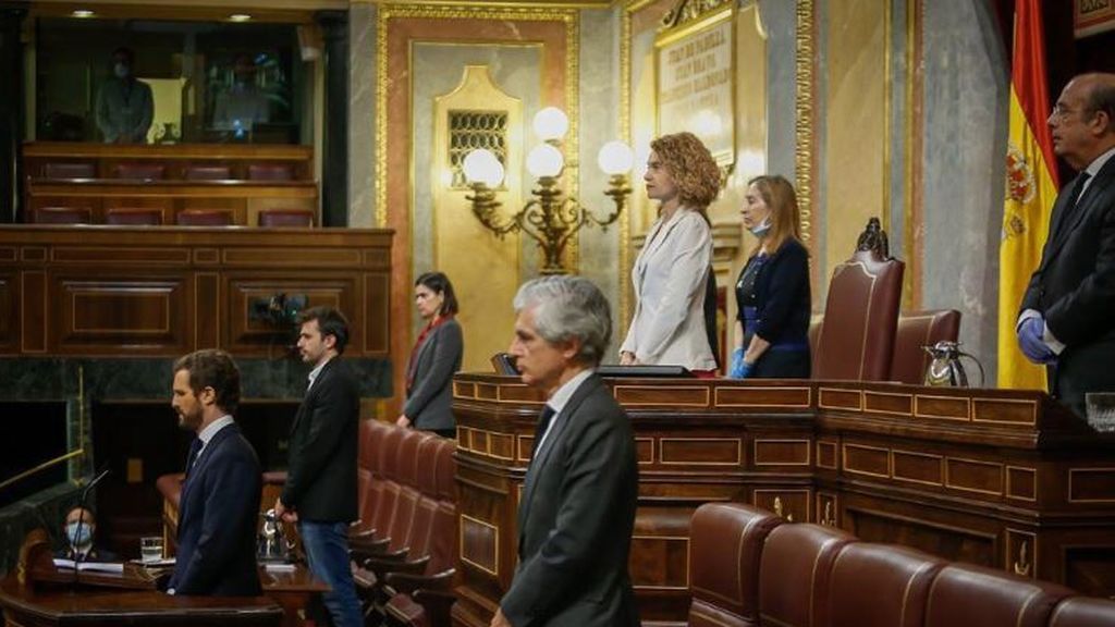 El Congreso guarda un minuto de silencio