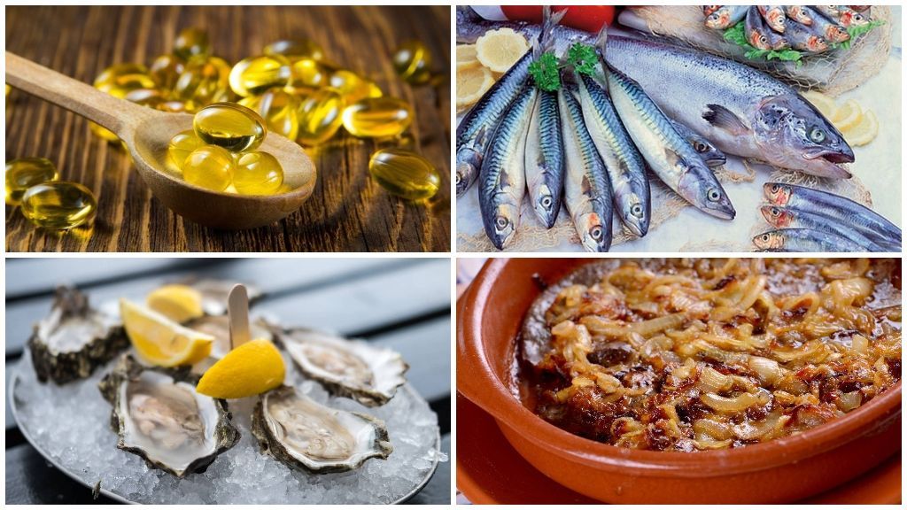 El aceite de hígado de bacalao, los pescados azules, las ostras y el hígado de ternera o conejo son ricos en vitamina D.