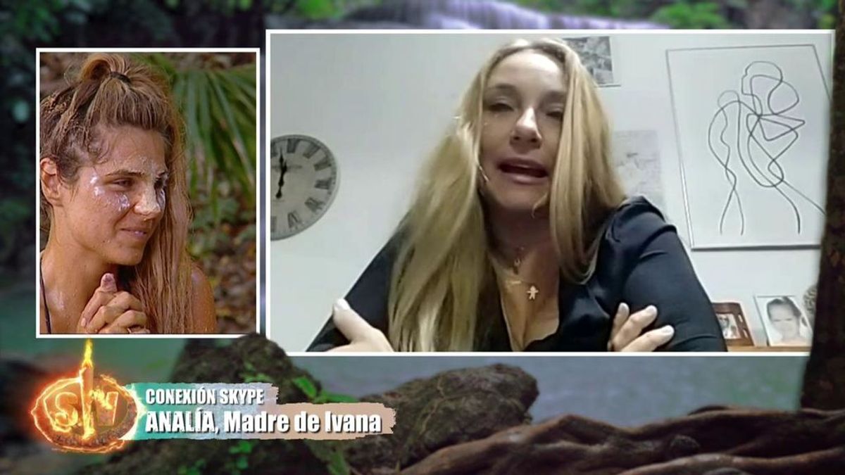 Ivana Icardi habla con su madre