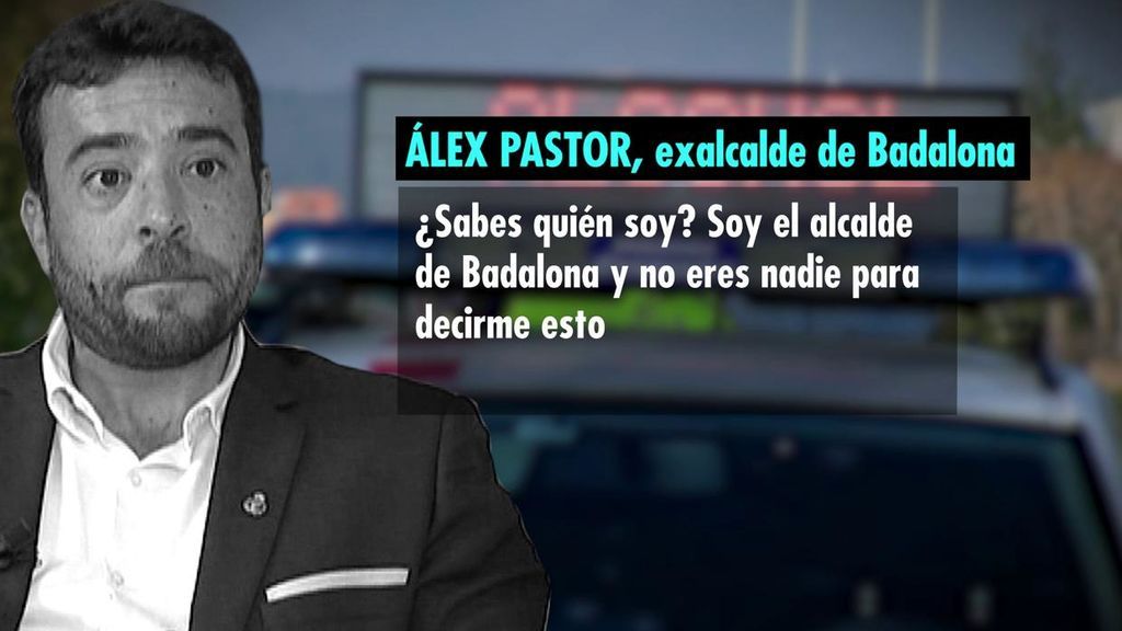 'AR' accede a la secuencia del momento en el que el alcalde de Badalona es interceptado por los agentes