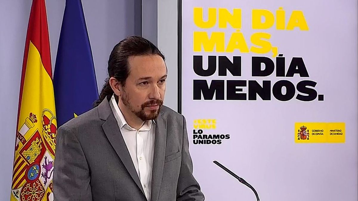 Pablo Iglesias pide perdón a los niños por la falta de claridad del Gobierno