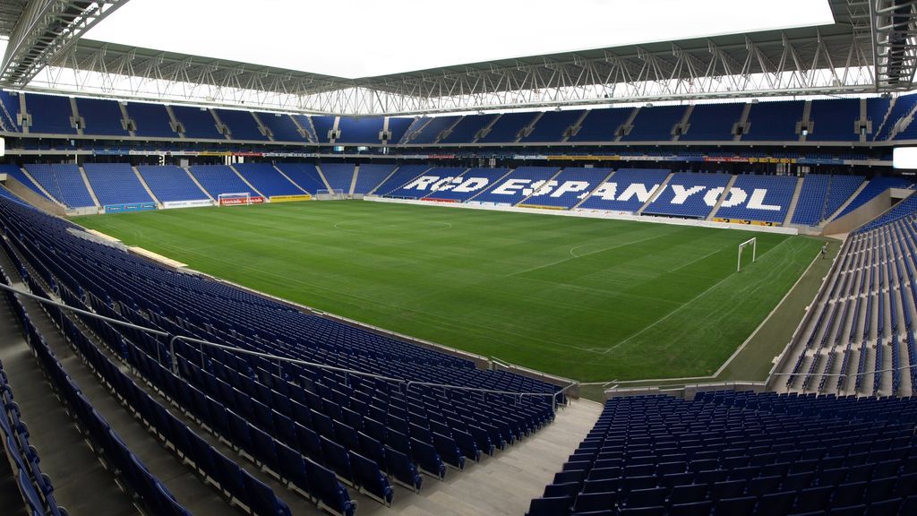 interior del RCDE Stadium, estadio del RCD Espanyol
