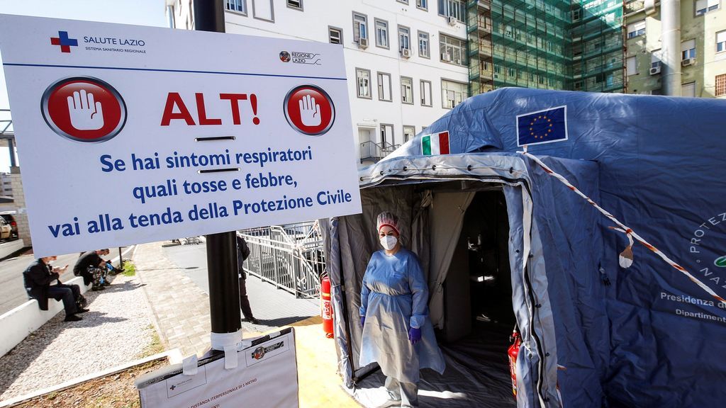 Italia, balance de muertes y contagios por coronavirus Italia, balance de muertes y contagios por coronavirus