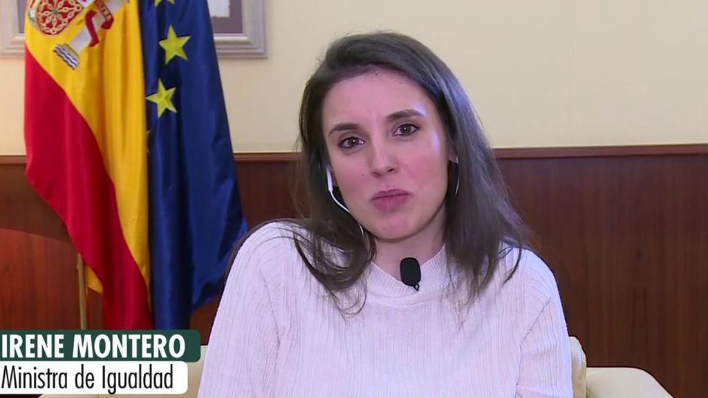 Irene Montero explica cómo se organiza con Pablo Iglesias para cuidar de los niños durante el confinamiento