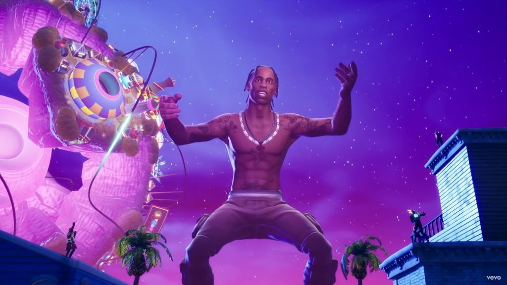 Fortnite Evento Travis Scott