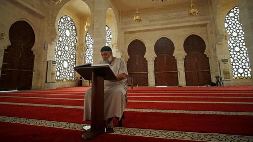 Mezquita en Gaza