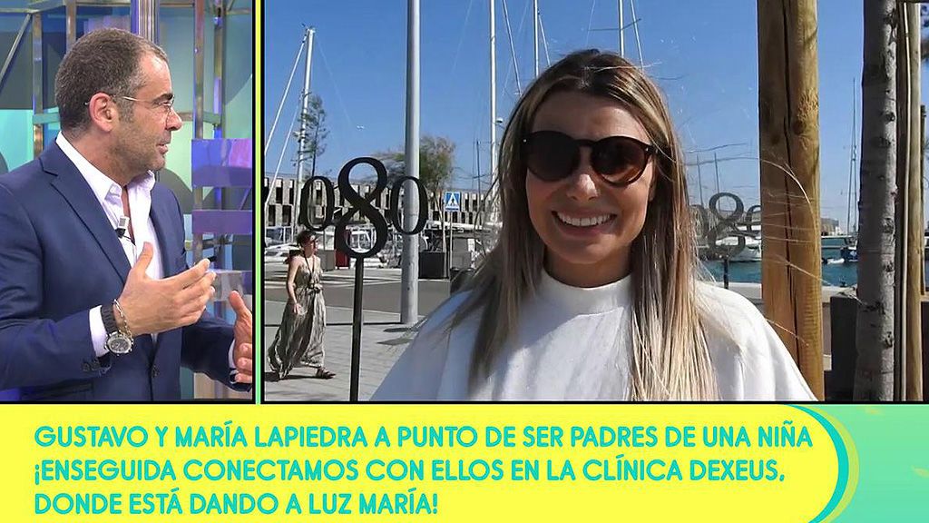 María Lapiedra ya ha ingresado para dar a luz a su hija con Gustavo González, Mía