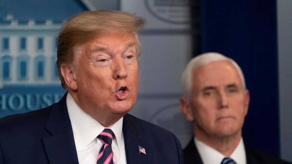 Donald Trump asegura que hablaba con "sarcasmo"sobre las inyecciones con desinfectante para curar el coronavirus Donald Trump asegura que hablaba con "sarcasmo"sobre las inyecciones con desinfectante para curar el coronavirus