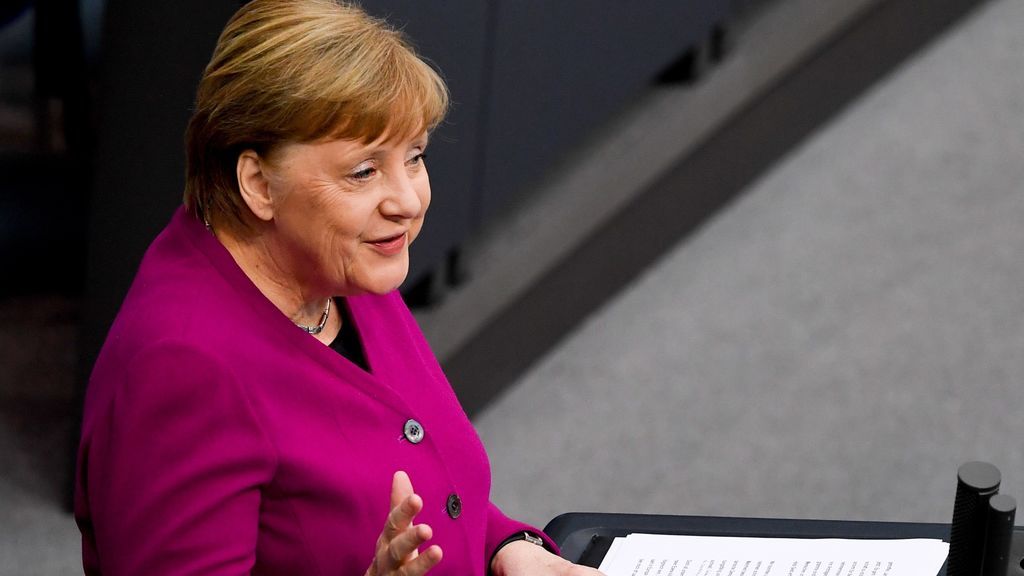 Angela Merkel, durante una comparecencia reciente
