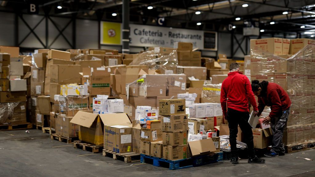 El Hospital de San Rafael recibe el material sanitario donado por el papa Francisco El Hospital de San Rafael recibe el material sanitario donado por el papa Francisco