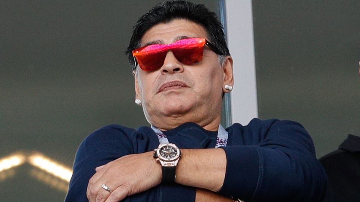 Maradona compara la vuelta del fútbol con las mujeres: "Va a ser como cuando vuelves a ver a tu novia después de vacaciones"