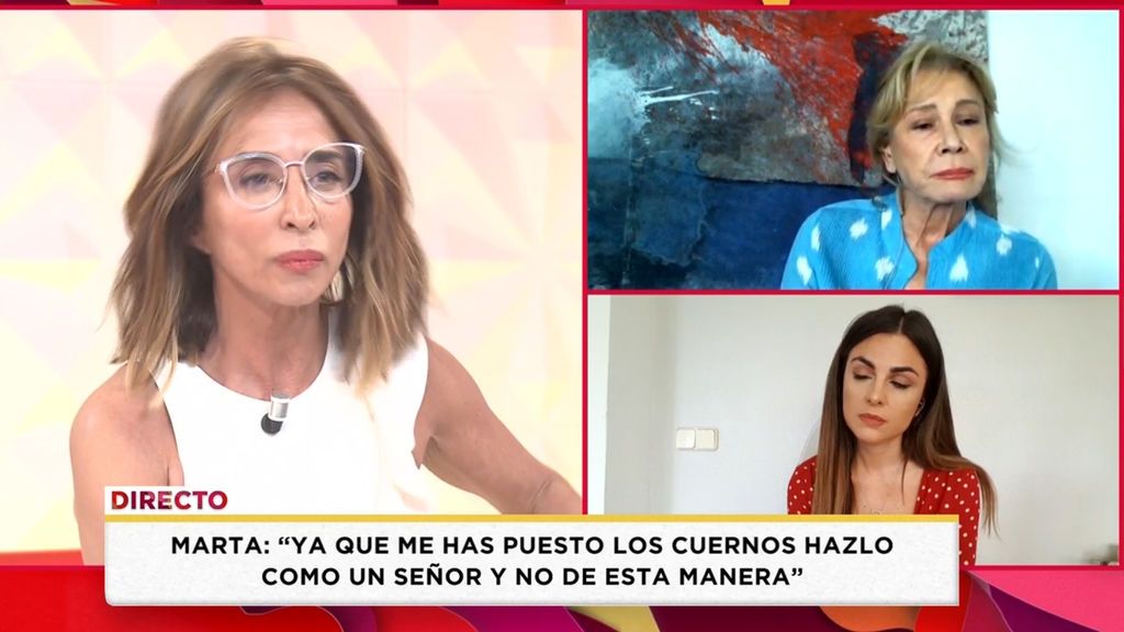 María y Mila reaccionan con el tuit de Cristina Seguí