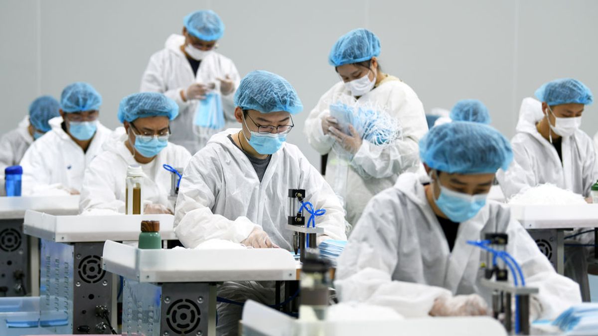 China confisca 89 millones de mascarillas 'fake' China confisca 89 millones de mascarillas 'fake'