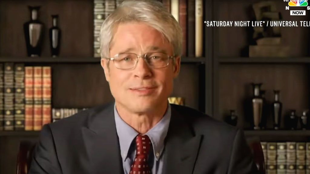 Brad Pitt, en la piel del Dr. Fauci en Saturday Night Live (SNL) Brad Pitt, en la piel del Dr. Fauci en Saturday Night Live (SNL)