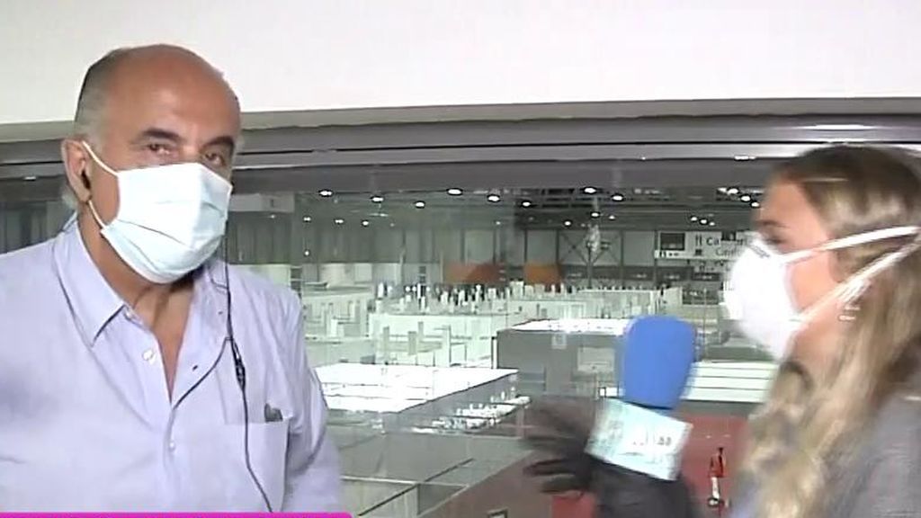 El  director del Hospital de Campaña de Ifema habla del cierre del centro