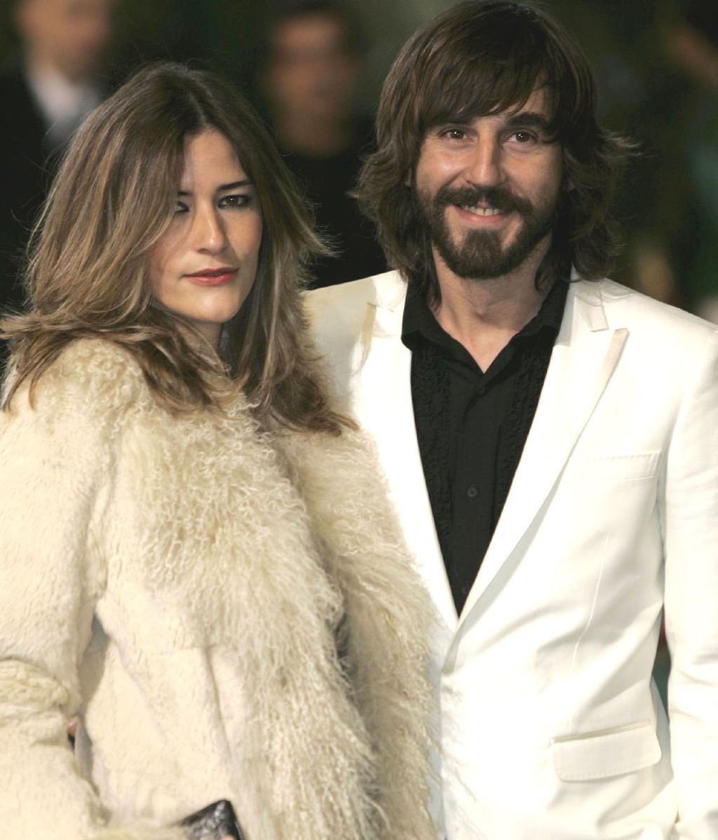 Santi Millán, con su mujer, Rosa Olucha