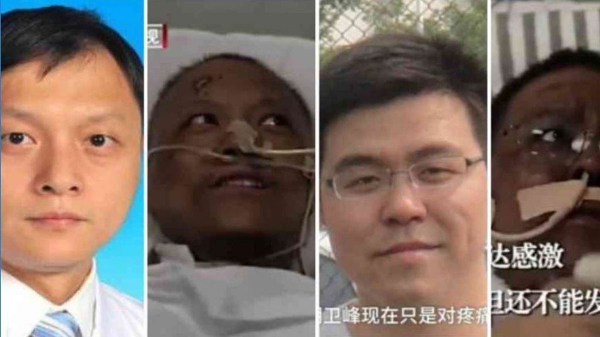 Los motivos por los que los médicos chinos se han vuelto negros por el coronavirus