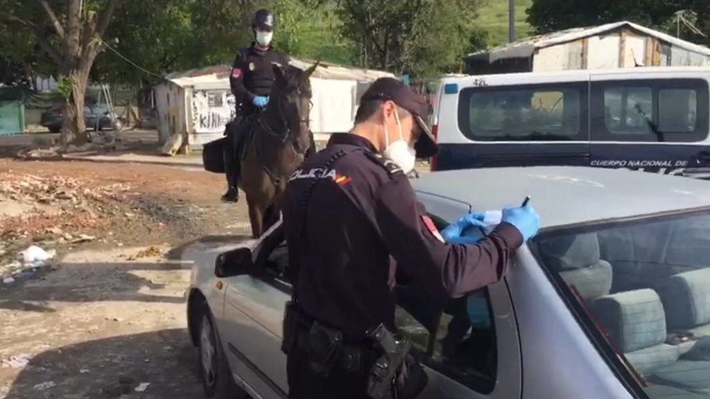 Sorprendidos en un control en la Cañada Real con un kilo de heroína Sorprendidos en un control en la Cañada Real con un kilo de heroína