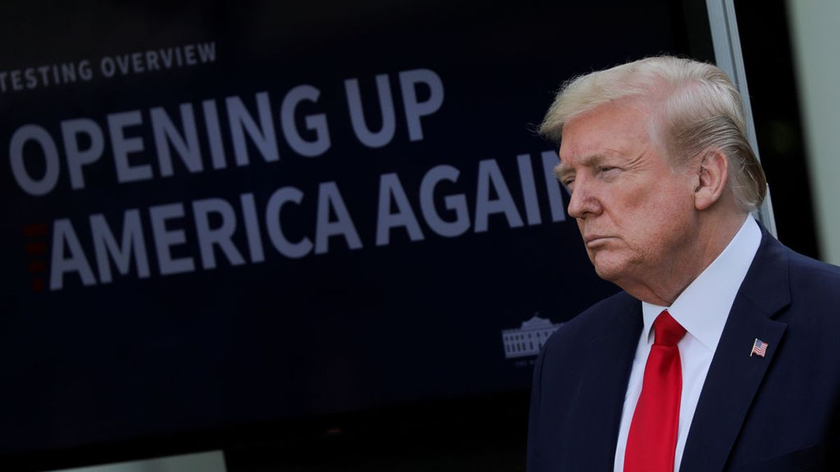 Trump "no puede imaginar por qué" han aumentado las intoxicaciones por desinfectantes Trump "no puede imaginar por qué" han aumentado las intoxicaciones por desinfectantes